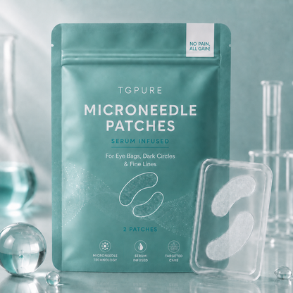 Dissolving Microneedle Eye Patches