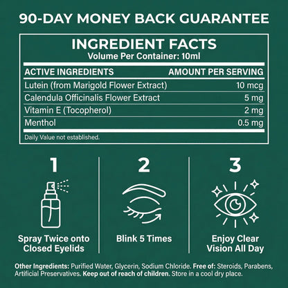 Contcove® Lutein Eye Care Spray