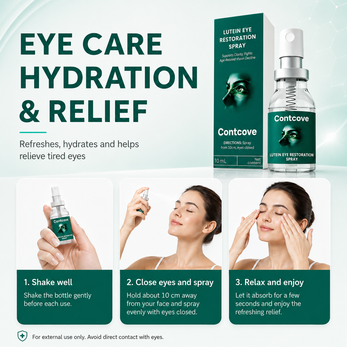 Contcove® Lutein Eye Care Spray