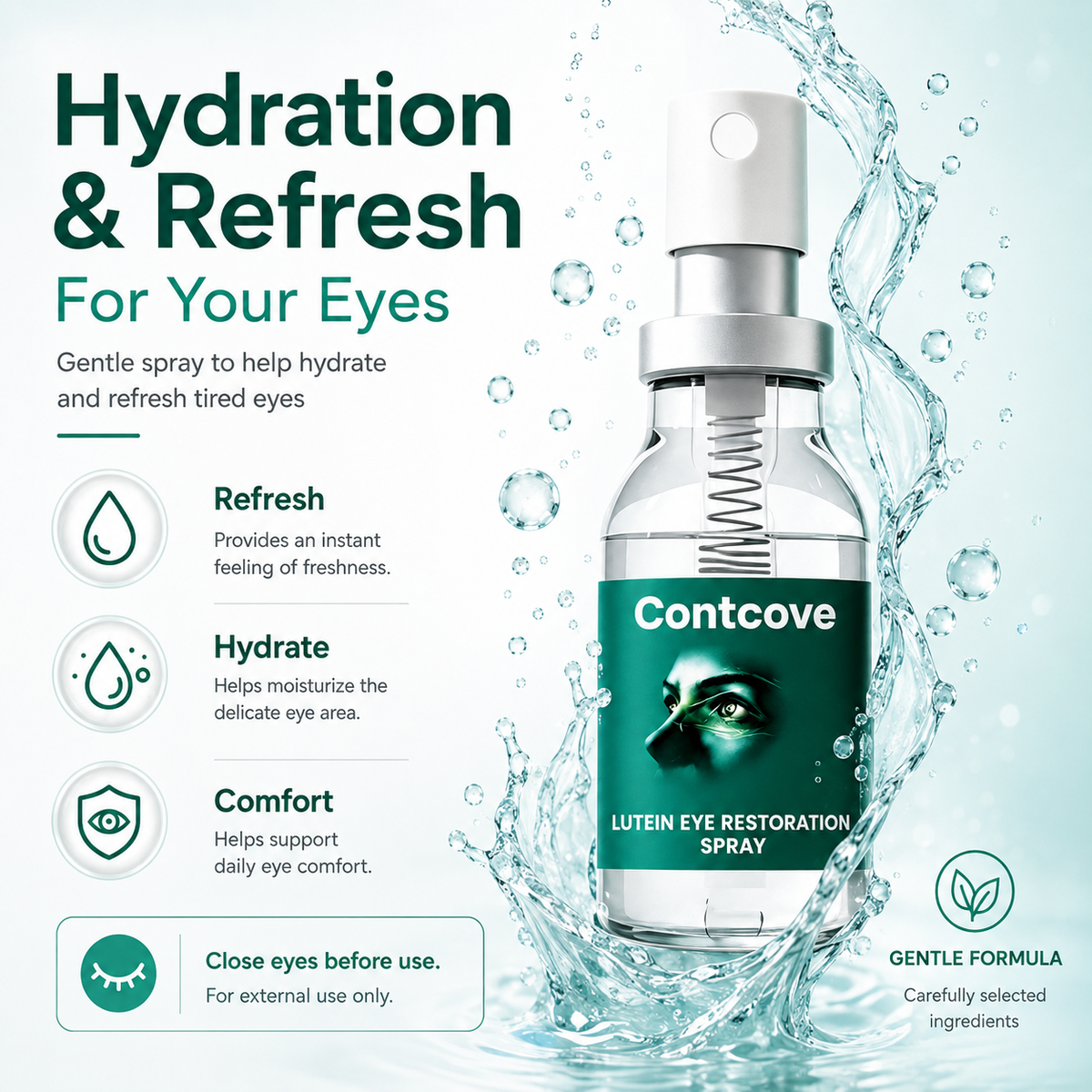 Contcove® Lutein Eye Care Spray