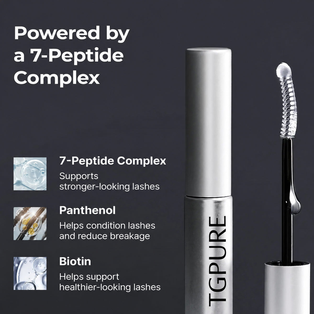 Eyelash Growth Serum- Safe & Gentle Lashes Care, Fuller, Thicker in 2 Weeks, Non-Prostaglandin